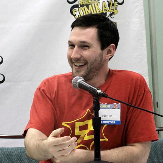 Casey Speaking to Fans at Comikaze